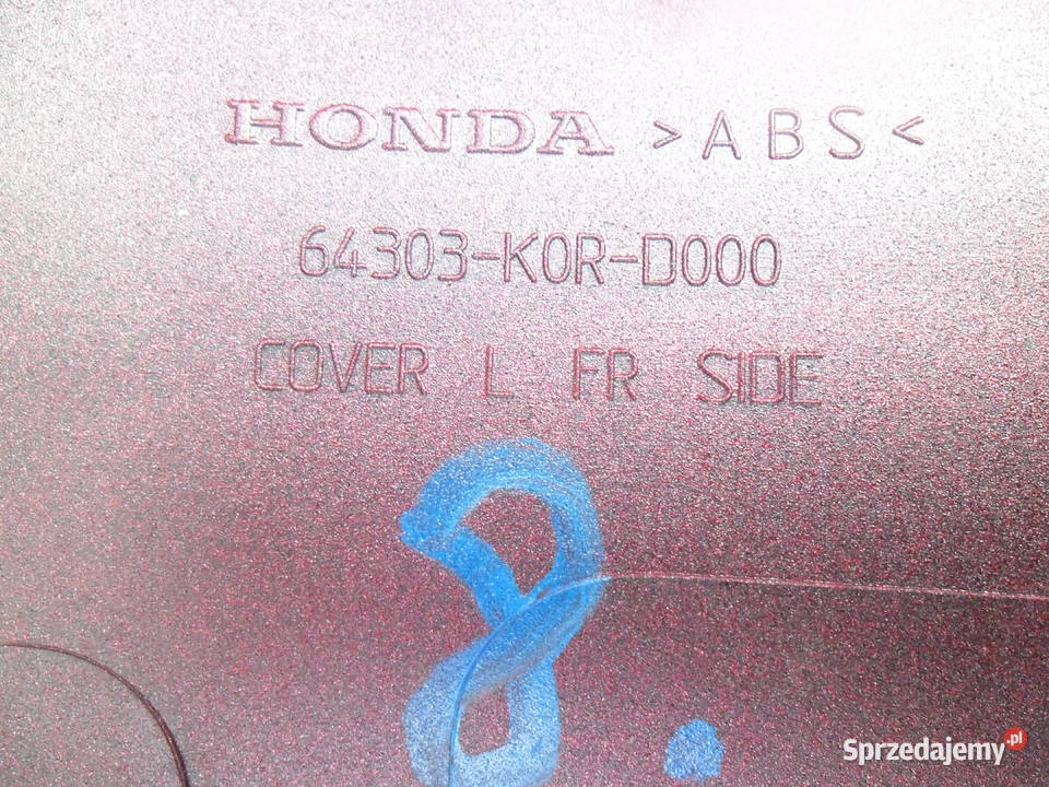 HONDA SH 125 125i 150 2020r błotnik pokrywa Jasienica
