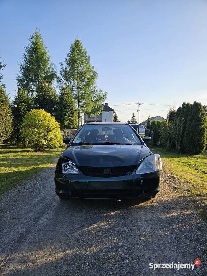 Honda civic 7 14 90 z gazem majówkowej kolizji Civic małopolskie