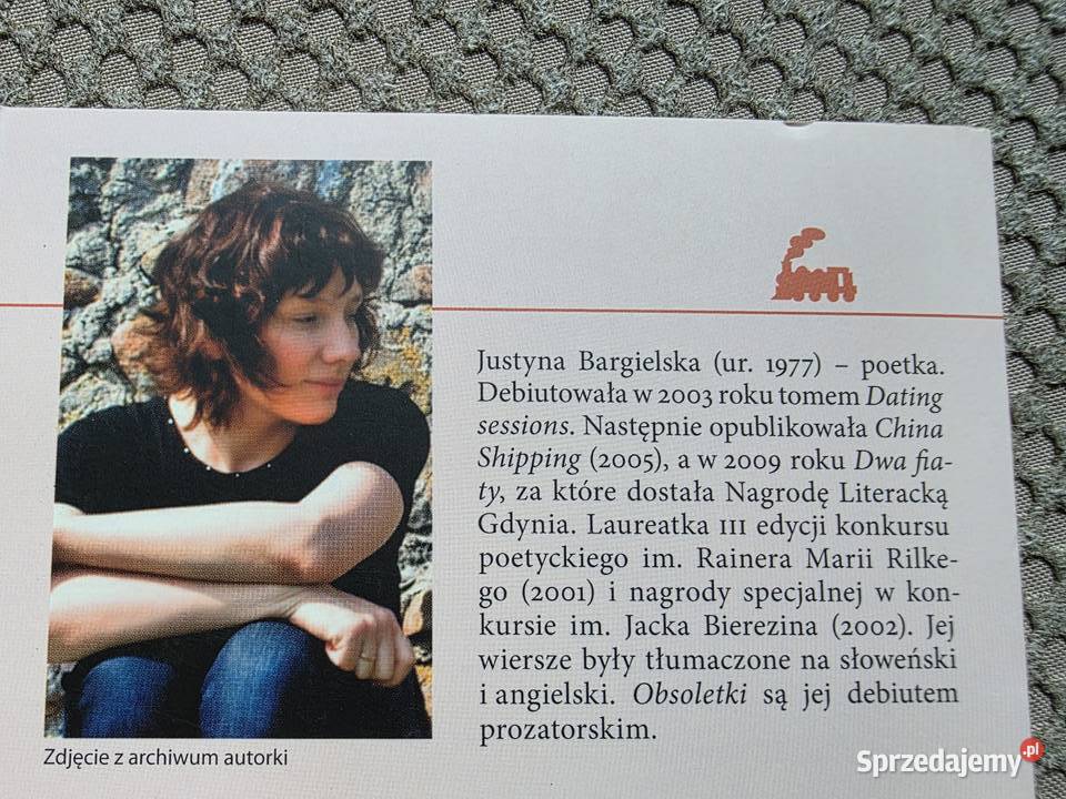 Justyna Bargielska Obsoletki Proza i poezja Kraków