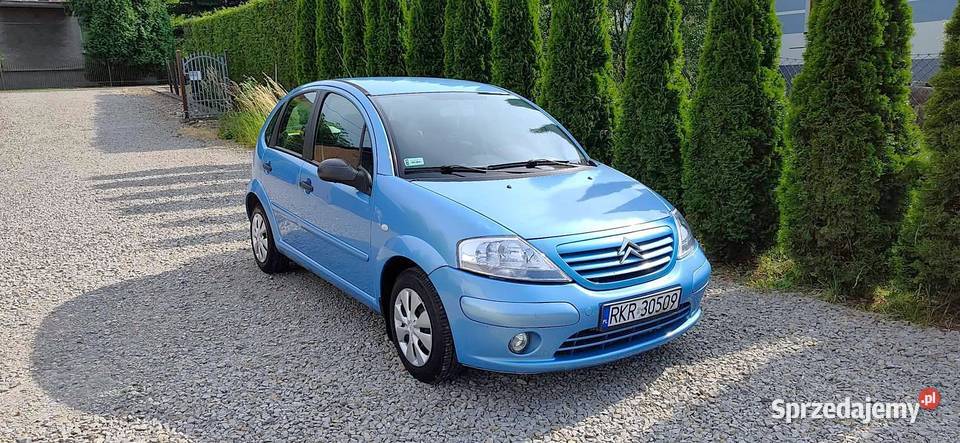 Citroen C3 2004r 11 BenzynaGAZLPG Klimatyzacja 160000km Jasło