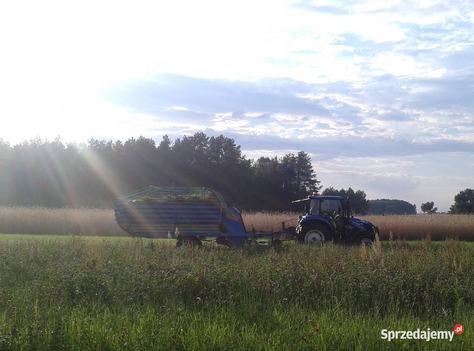 Ścinacz zielonek przyczepa samozbierająca z Maszyny zielonkowe Grabów nad Pilicą sprzedam