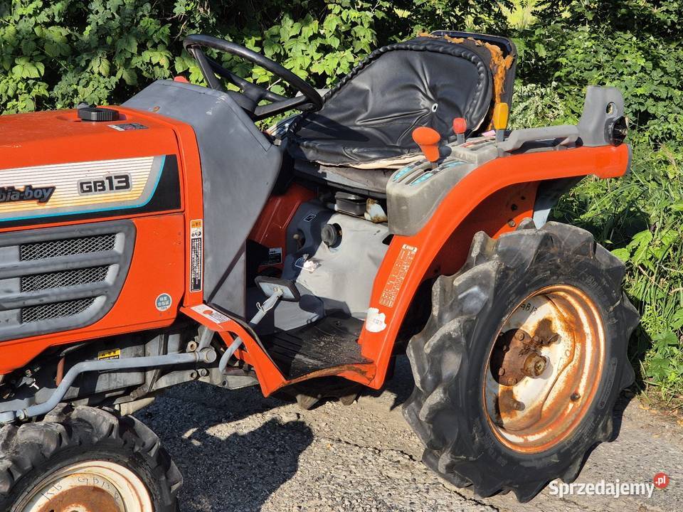 Traktorek traktor KUBOTA GB13D 13 44 Małuszyn