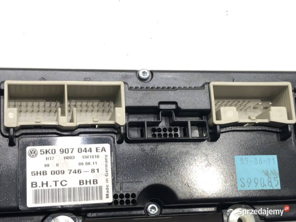 PANEL STEROWANIA NAWIEWU VW PASSAT B7 Panele sterowania, przełączniki