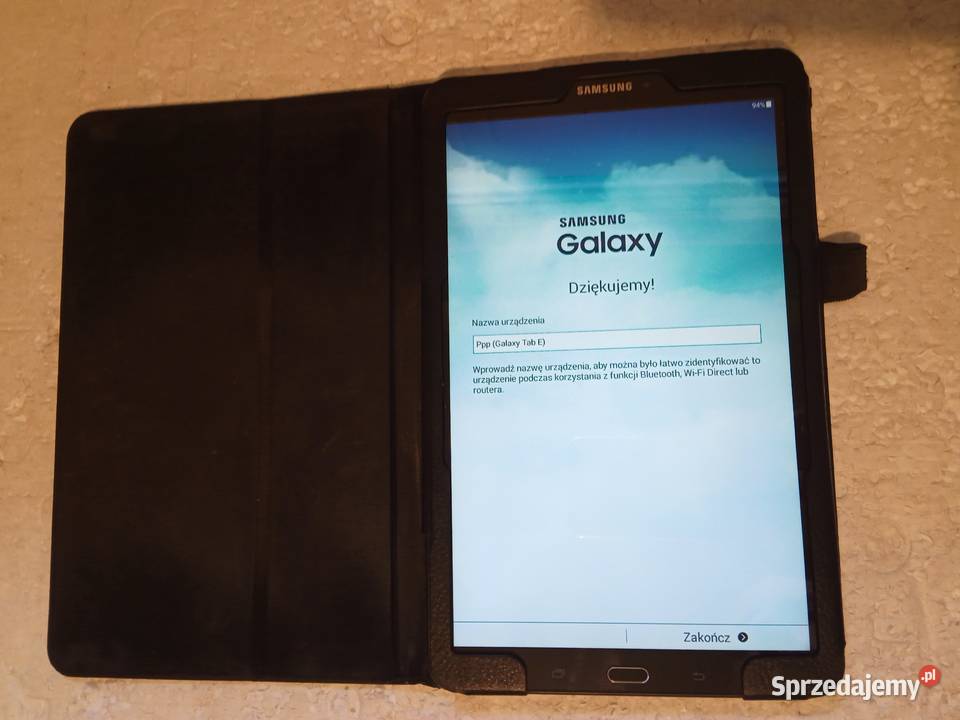 SAMSUNG GALAXY TAB E SMT560 8GB Poznań