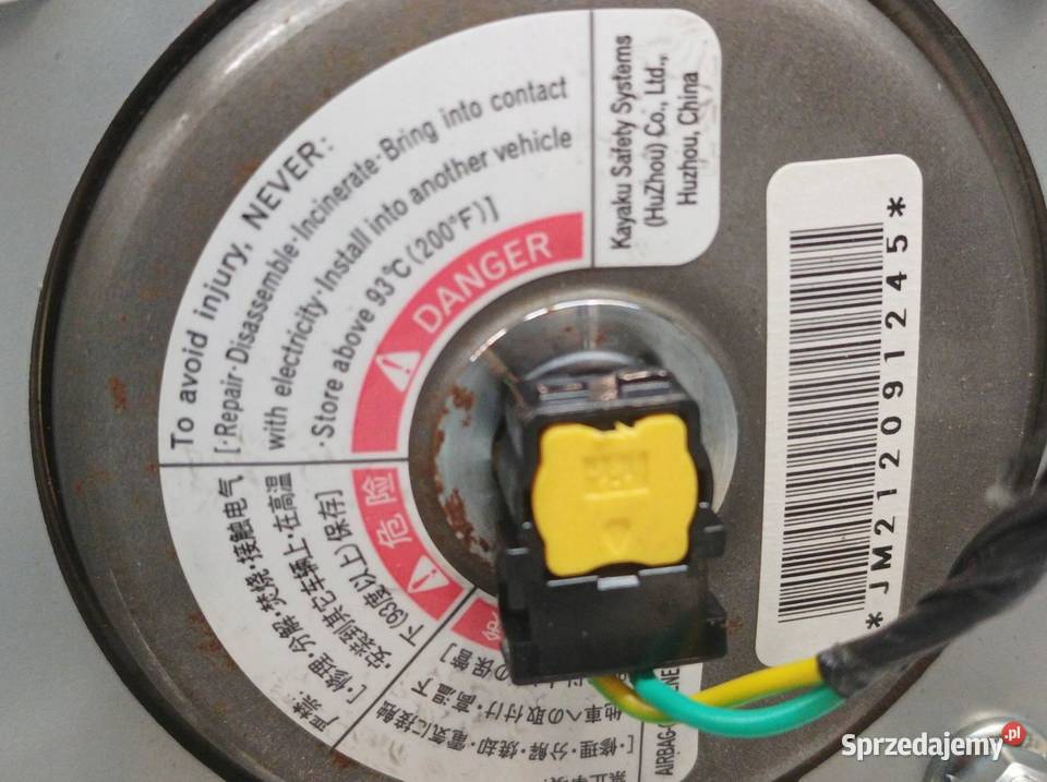 PODUSZKA POWIETRZNA AIRBAG PRAWA PASAŻERA DESKI