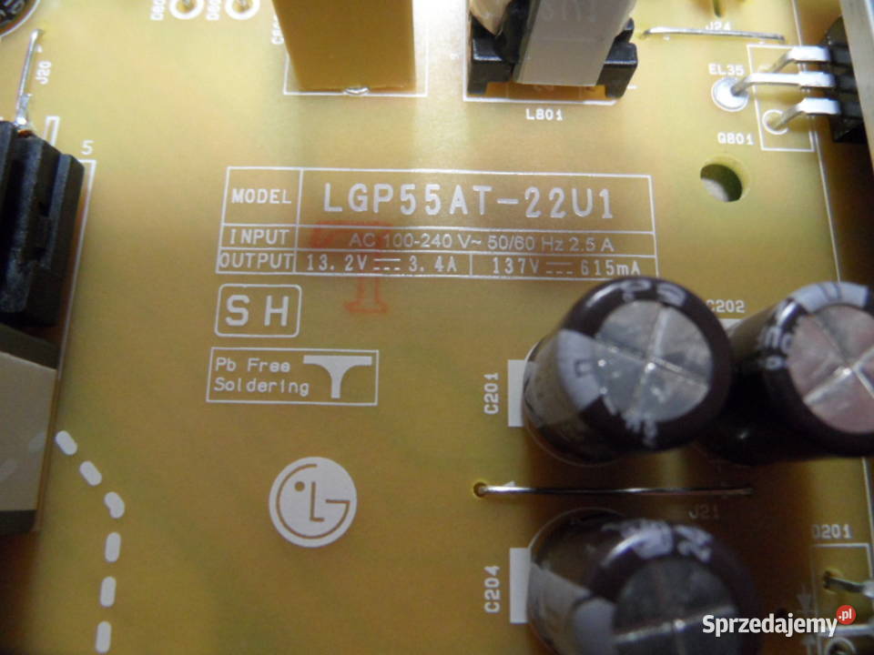 zasilacz telewizora Lg 55NANO81A6A EAY65895569