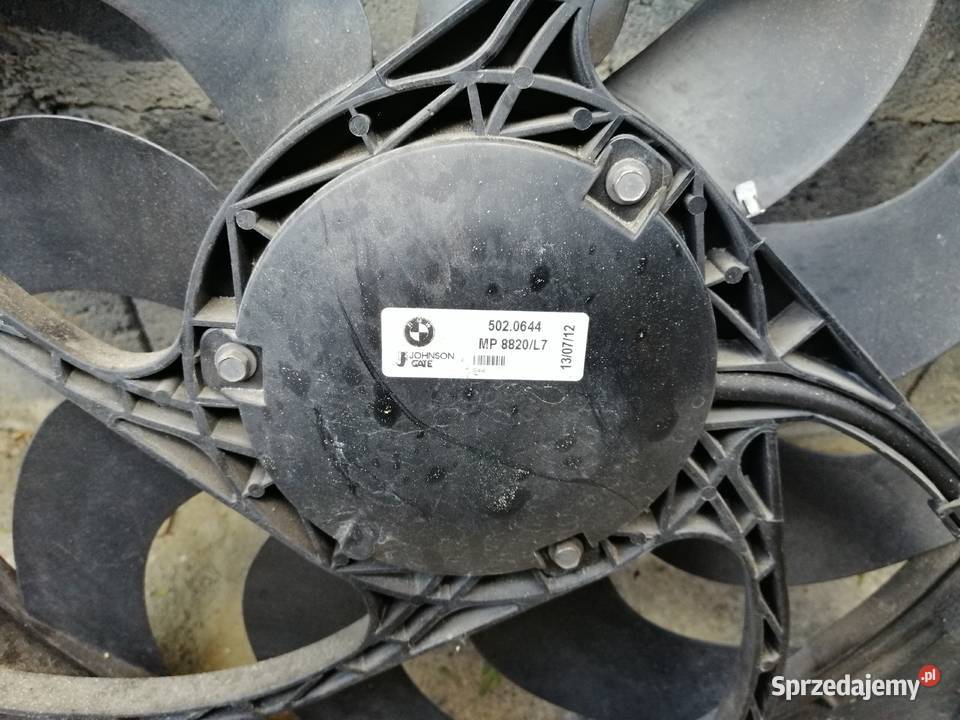 WENTYLATOR CHŁODNICY BMW F20 F22 F30 F32 F34 Układ chłodzenia Poddębice