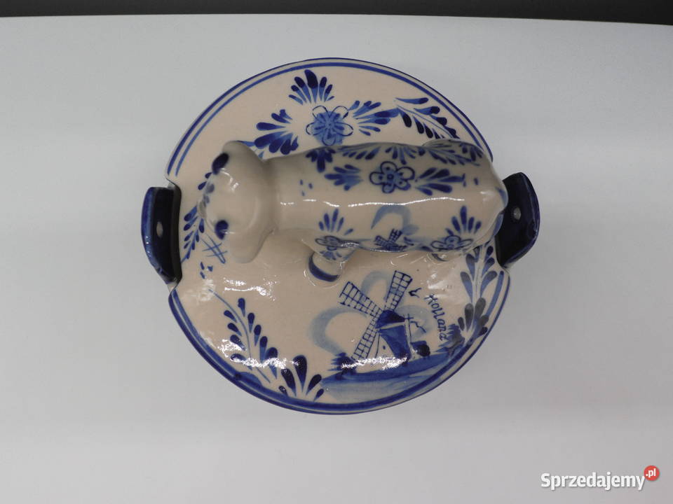 Unikalna Maselniczka Delft Blue Vintage z Raszków