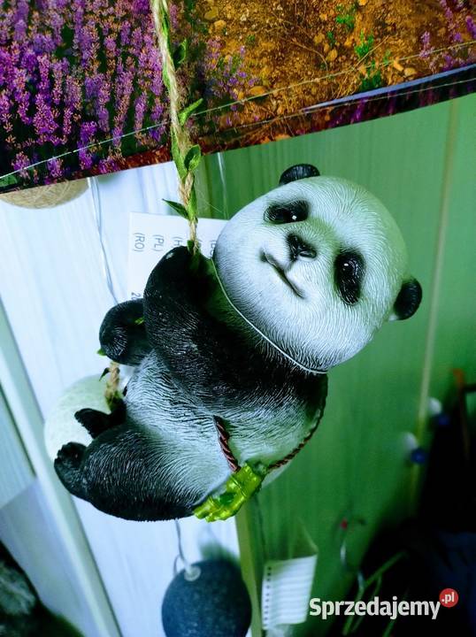 Figurka panda i torebka plecak panda