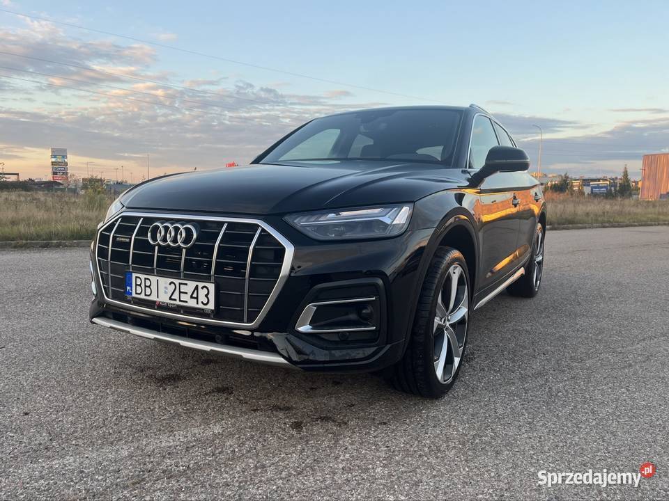 Audi Q5 2021 265 Serwisowane stan przebieg 93 Białystok