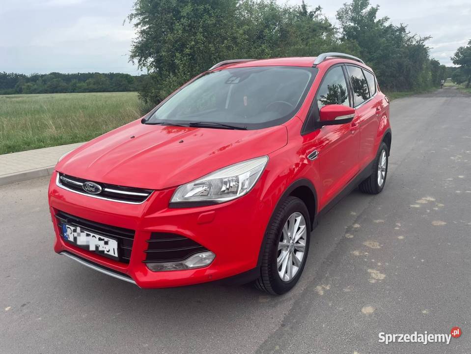 Ford Kuga 20 tdci 4x4 2015r asystent pasa ruchu Gostyń