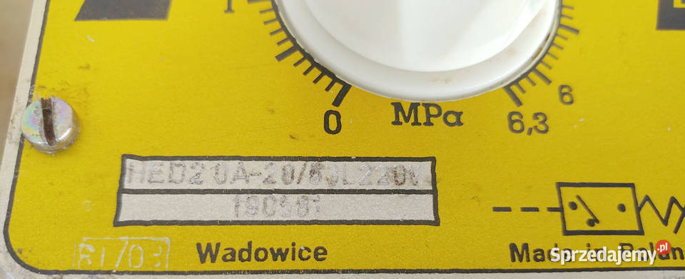 REXROTH HED20A2063 L220V Przekaźnik ciśnienia wielkopolskie Poznań