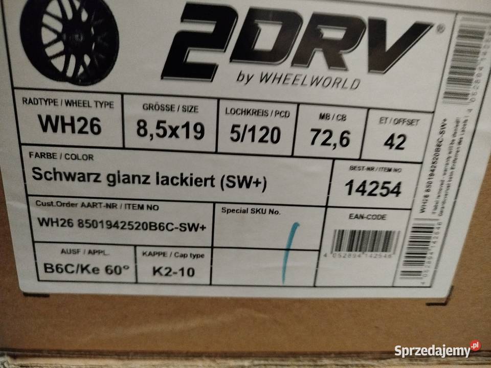S367 Alufelgi Nowe 19 5x120 Et42 BMW 3 E46 E90 Bąków sprzedam