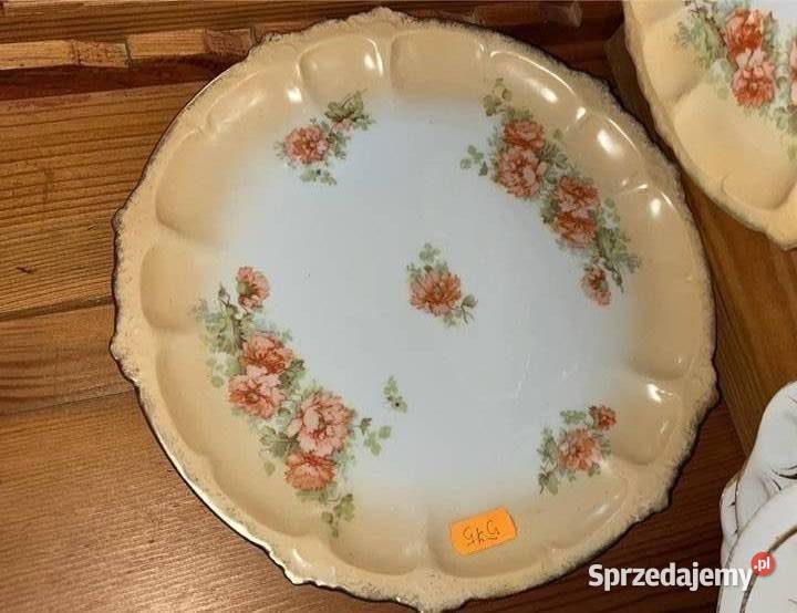 Patera Secesja Stara XIX Anglia Sygnatury Gdańsk