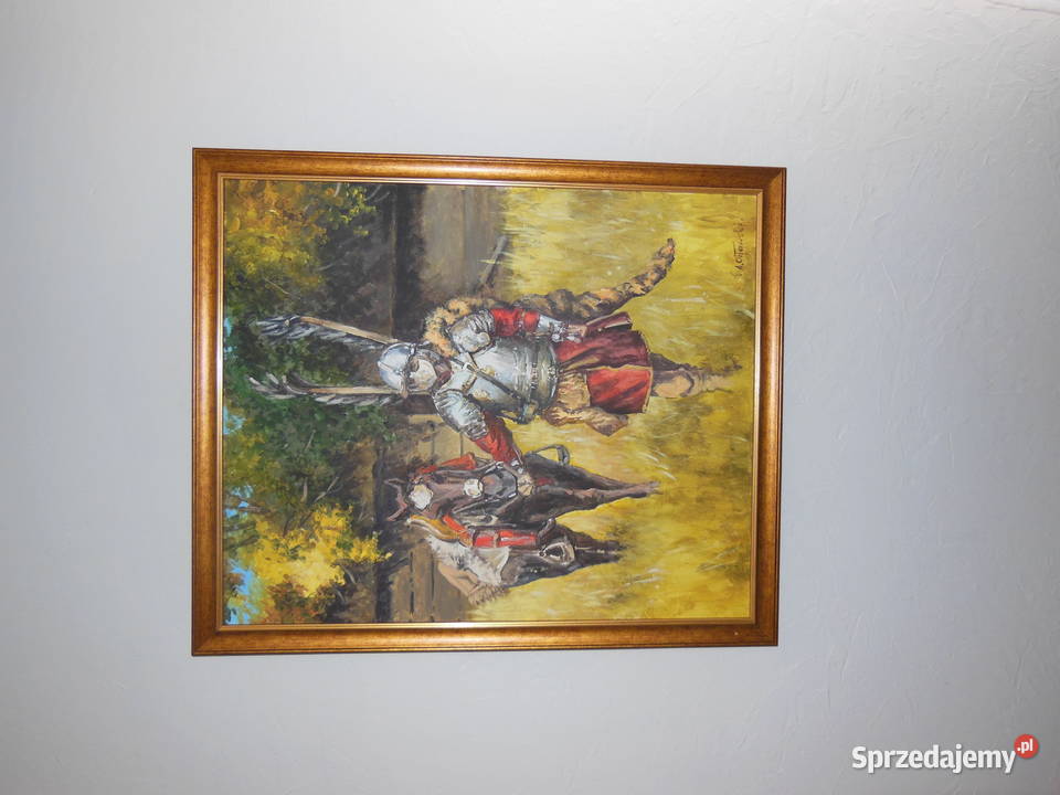Obraz 50x60 Husarz Artur Orłowski świętokrzyskie Kielce
