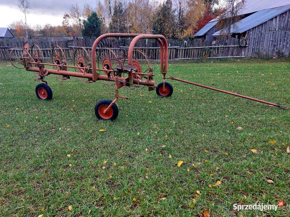 Zgrabiarka 5 gwiazdowa Agromet przewracarka Kleszczele
