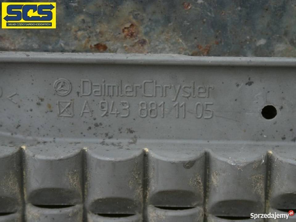 MERCEDES ACTROS OSŁONA PRZECIWBŁOTNA MATA sprzedam