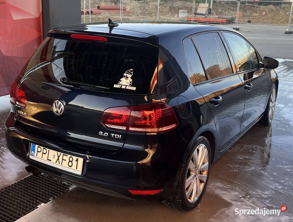 Volgswagen golf 6 dsg automat 20 tdi diesel wielkopolskie