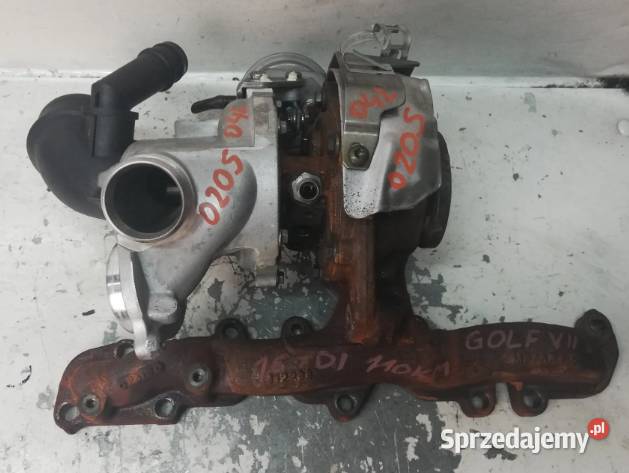 Turbosprężarka VW 16 TDI 04L253020S Zawieszenie silnika