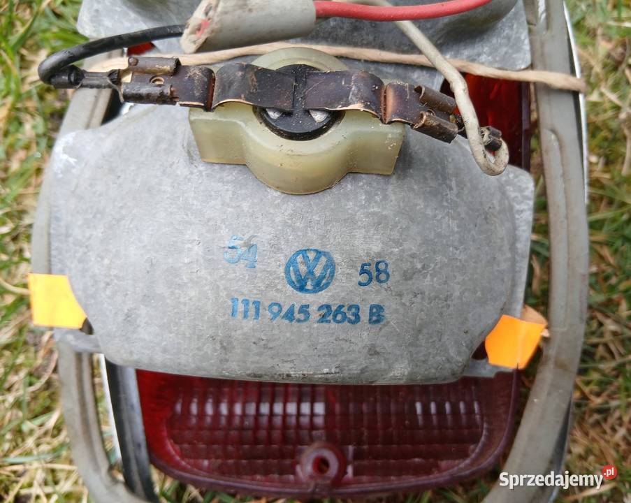 Volkswagen Garbus lampy Hella tył osobowe śląskie Zawiercie sprzedam