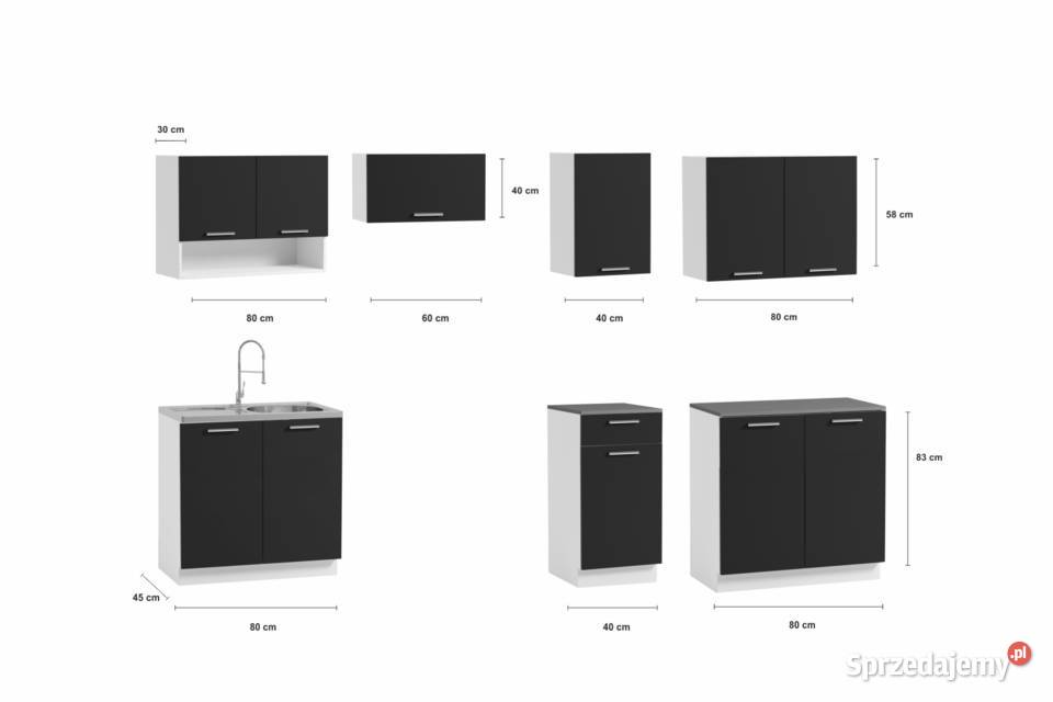 Kuchnia LUIZA II 26 m biały dąb artisan Brody