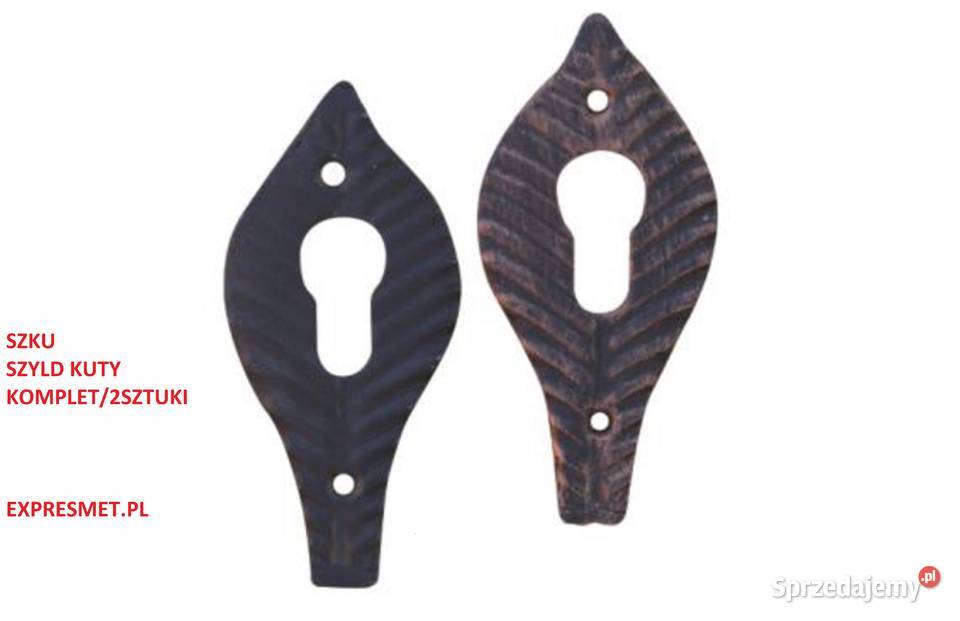 Szyld kuty na wkładkę patentową maskownica na Rzeszotary