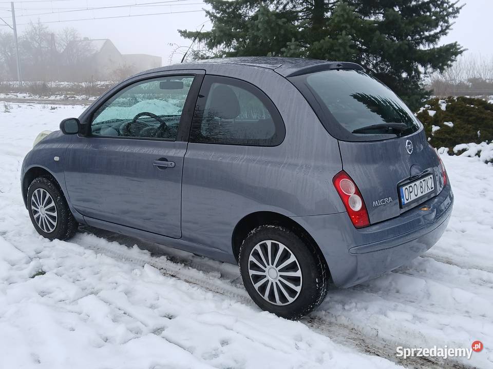 Nissan Micra K12 12i klimatyzacja Zarejestrowany Marzenin