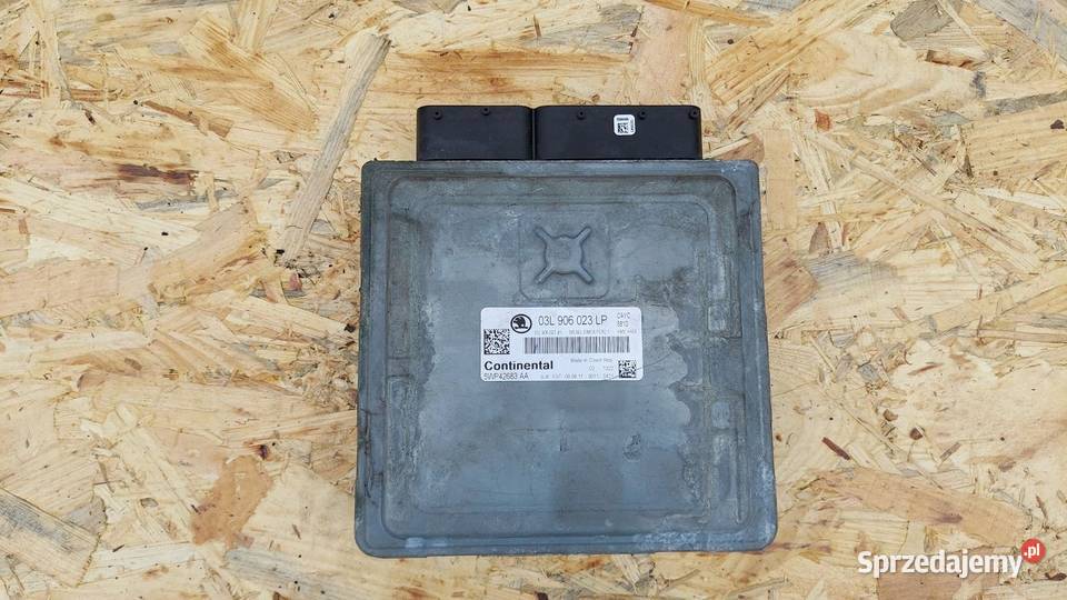 STEROWNIK SILNIKA KOMPUTER SKODA OCTAVIA II 2 osobowe śląskie Gliwice