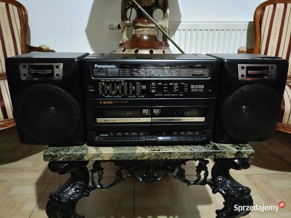 Radiomagnetofon PANASONIC RXCT810 Vintage Japan sprzedam