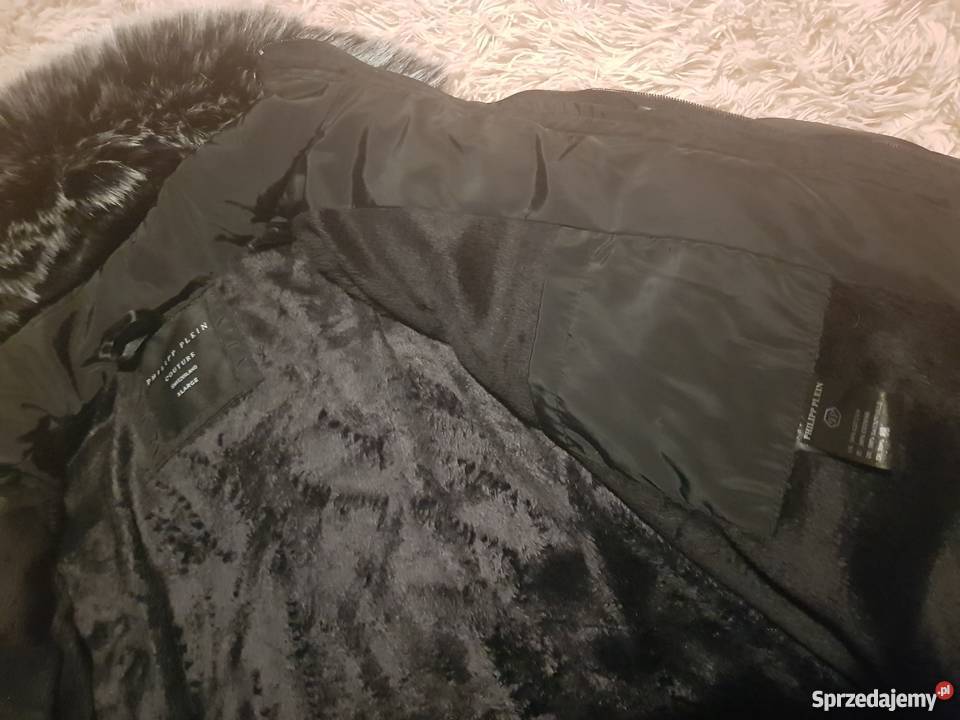 Kurtka Philipp Plein czarna S M L Inny materiał Szczecin