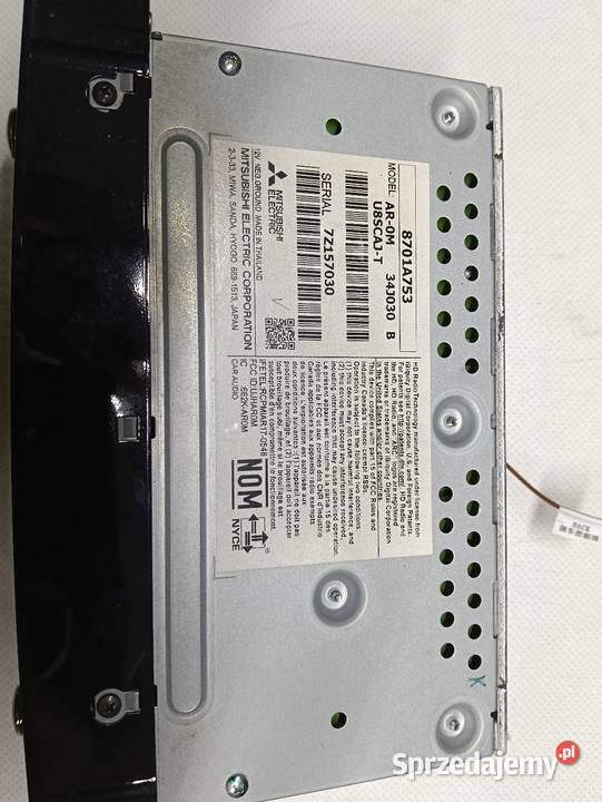 Radio nawigacja Mitsubishi Outlander mazowieckie Jednorożec