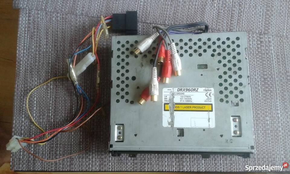 Clarion Dxz960Rz Deck Clarion Łódź