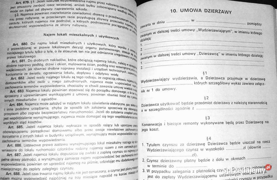 Wzory umów dotyczących działalności gospodarczej lubelskie Chełm sprzedam