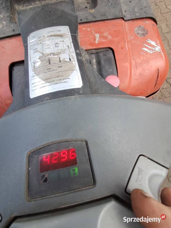 Wózek paleciak elektryczny Toyota BT SPE 125 Bytom