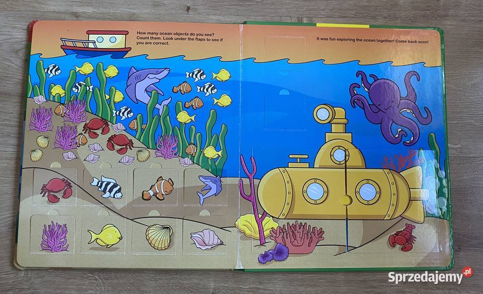 Książka dzieci In The Ocean śląskie