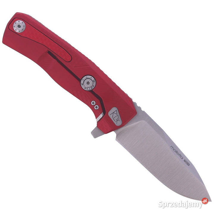 Nóż składany LionSteel Red Aluminium Satin M390 Warszawa
