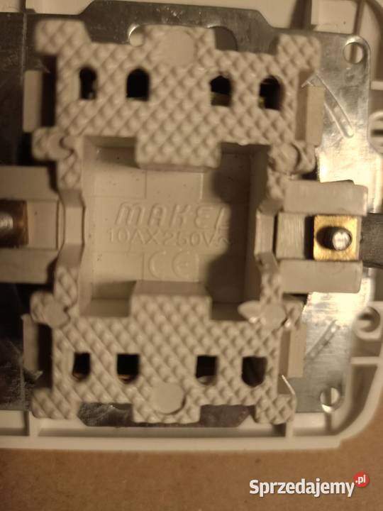Włącznik światła podwójny MAKEL Pleszew