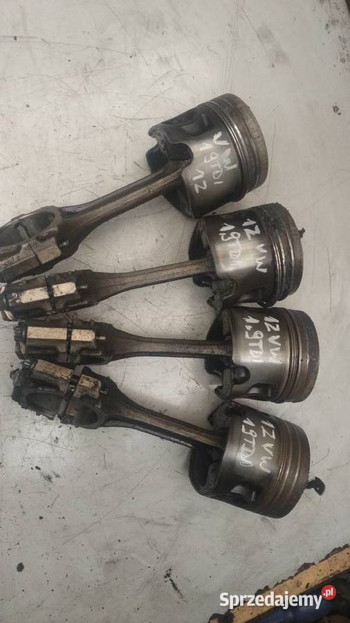 VW T4 GOLF III Passat 19tdi 1Z wał korbowy tłok osobowe Kielce