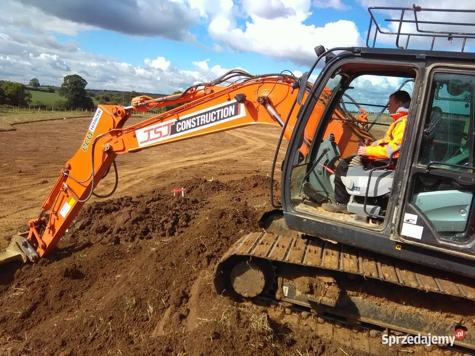Usługa koparką i minikoparką