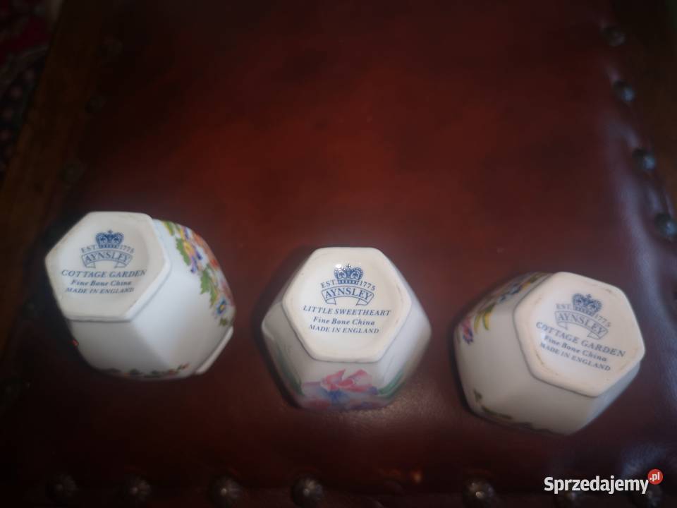 Wazon Aynsley Cottage Garden i Little Sweetheart pomorskie