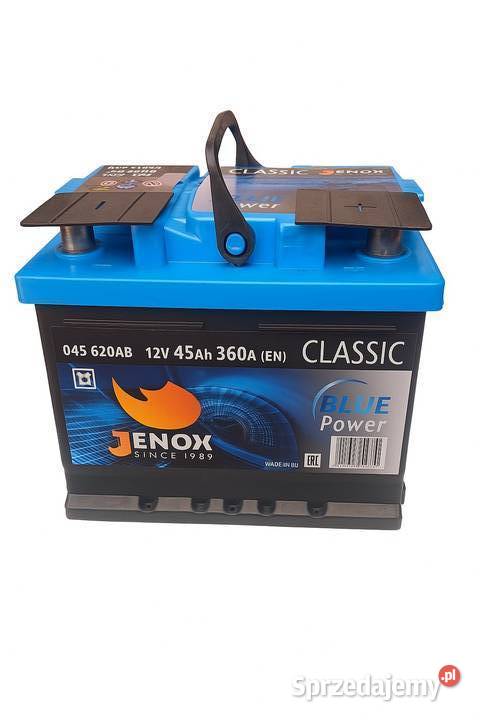 Akumulator Jenox Classic Blue Power 45Ah 360A EN Akumulatory