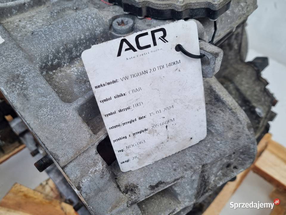 VW Tiguan 20 TDI AUTOMATYCZNA SKRZYNIA BIEGÓW osobowe