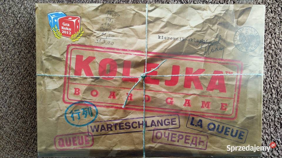Kolejka gra planszowa gra edukacyjna
