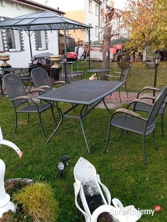 Sprzedam komplet mebli ogrodowych z metalu