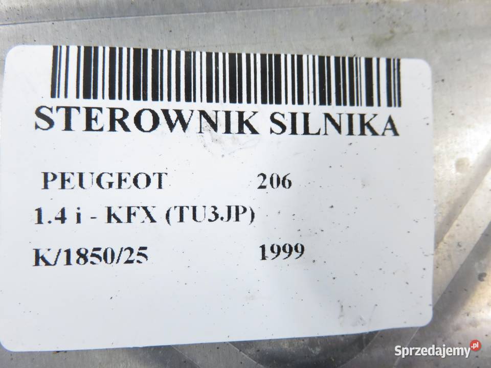 STEROWNIK PEUGEOT 206 14 i 75 KFX IAW1AP90