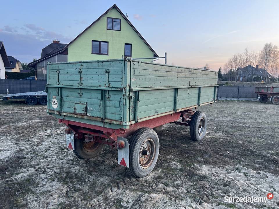 Sprzedam przyczepę 8 ton kiper 3 strony