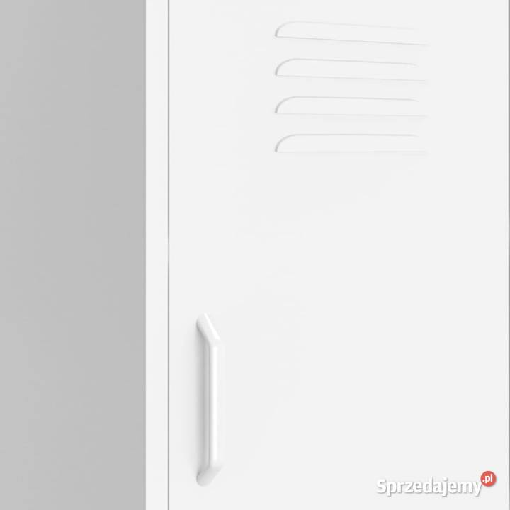 Szafka biała 425x35x1015 stalowa WM336197 mazowieckie Warszawa