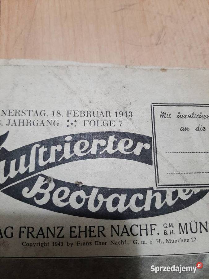 Gazeta niemiecka Militaria