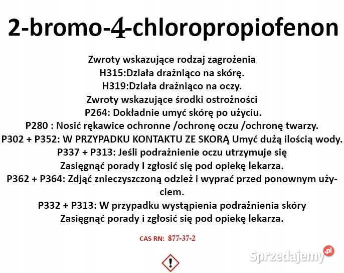 Sprzedam 2 bromo 4 chloropropiofenon Otwock