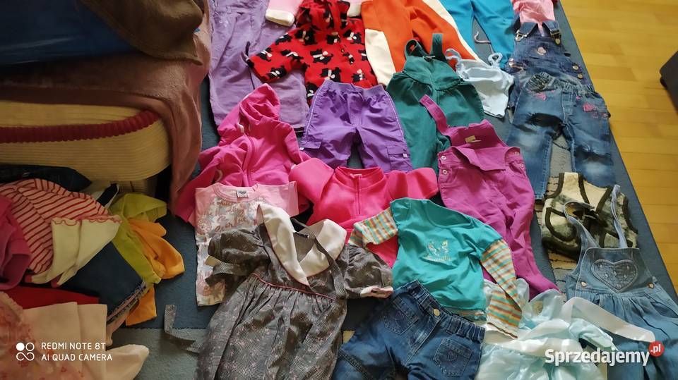 ubrania dziewczęce 86 92 na wiek 18 24 miesięcy Poznań